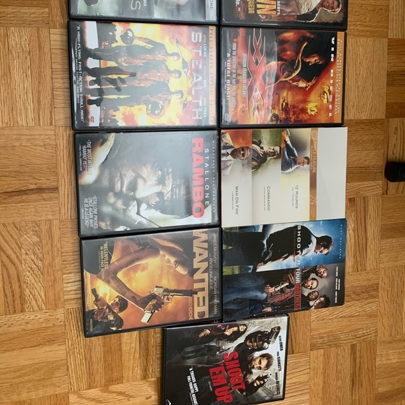 Action Movie DVD Collection - Picture 2 of 2
